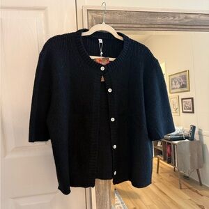 Short Sleeve Cardigan (Aerie Dupe)